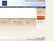 Tablet Screenshot of nationaladvisorstrust.com